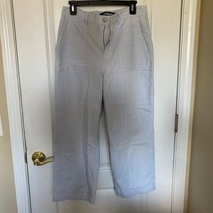 Express striped trousers